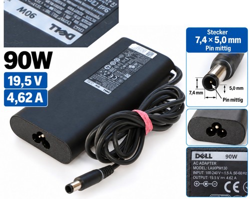Dell 90w netzteil - dell, 19,5v